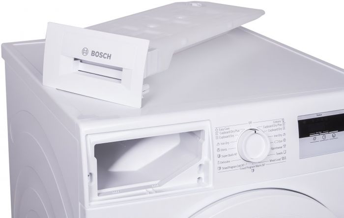 Сушильний барабан Bosch WTH83001UA - 60 см/8кг/Heat-Pump/TFT дисплей/А+/білий