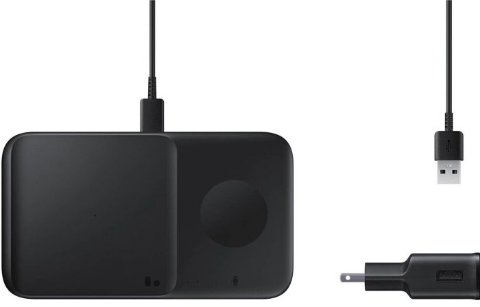 Бездротовий зарядний пристрій Samsung Wireless Charger Duo (with TA) Black