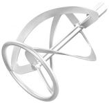 Мішалка для будівельних сумішей GRAPHITE, для рідких розчинів, М14, діаметр 140 мм, довжина 230 мм, підтягуюча