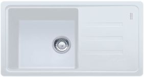 Кухонна мийка Franke Malta BSG 611-78/114.0375.033/ Фраграніт/ 780x435х200/Біла