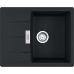 Кухонні мийки Franke Centro CNG 611-62/114.0630.418/ Фраграніт/ 620х500х20/ чорний матовий