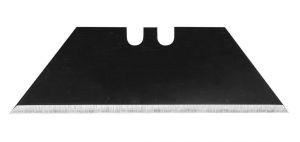 Лезо трапецієподібне Neo Tools, чорне, товщина 0.6мм, сталь SK2, 10шт.