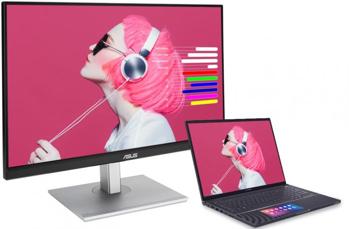 Монітор LCD 27" Asus ProArt PA278CV HDMI, 2xDP, 4xUSB, USB-C, MM, IPS, 2560x1440, 75Hz, 5ms, 100%sRGB, AdaptiveSync, Pivot