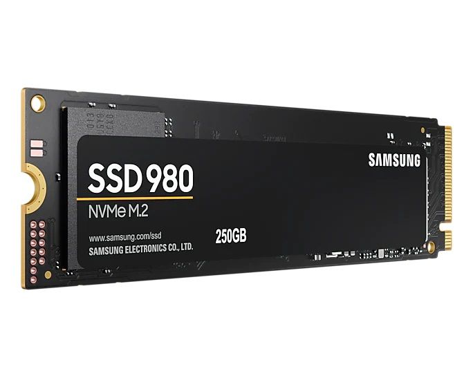 Накопичувач SSD Samsung M.2  250GB PCIe 3.0 980