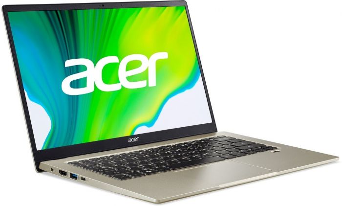 Ноутбук Acer Swift 1 SF114-34 14FHD IPS/Intel Pen N6000/8/512F/int/Lin/Gold