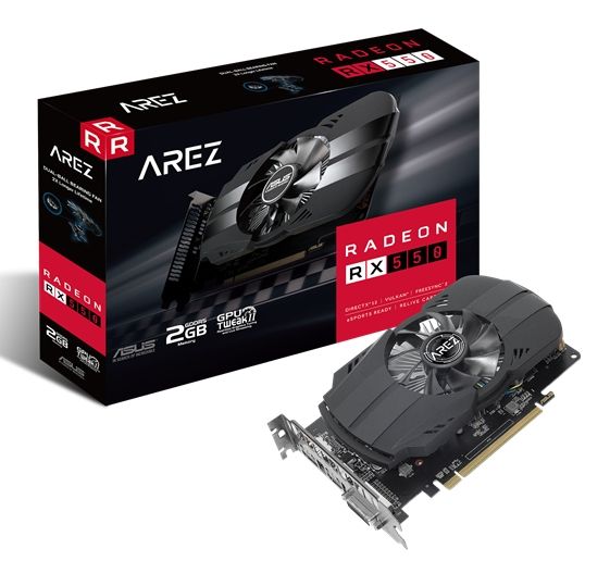 Вiдеокарта ASUS Radeon 550 2GB DDR5