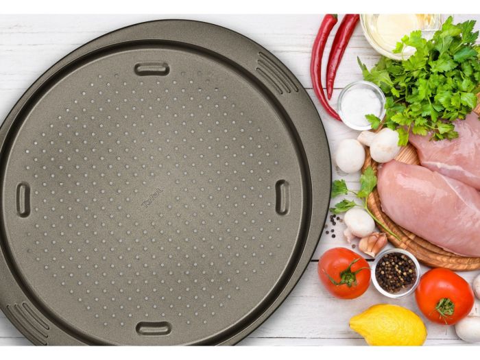 Форма для випікання піци Tefal Easy grip 34 см, вуглецева сталь