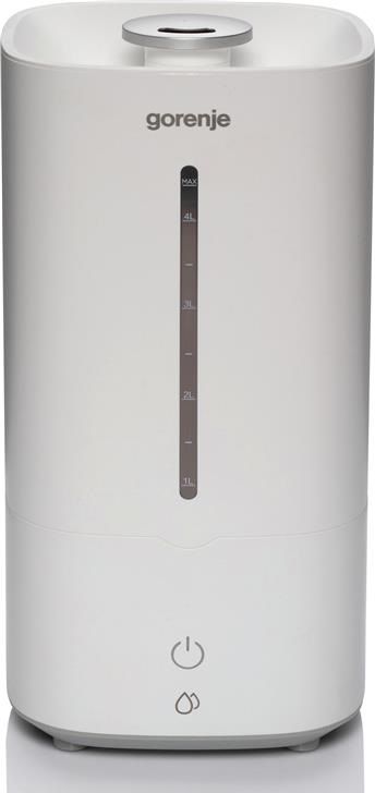 Зволожувач повітря Gorenje H45W/ 5 л/ 20 м2/ ультразвуковий/ автовідключення/холодна пара/білий