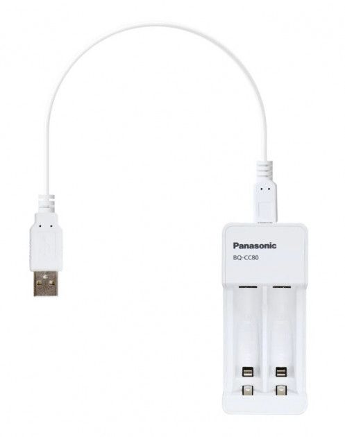 Зарядний пристрій Compact Charger USB+ Eneloop 2AA 1900 mAh NI-MH