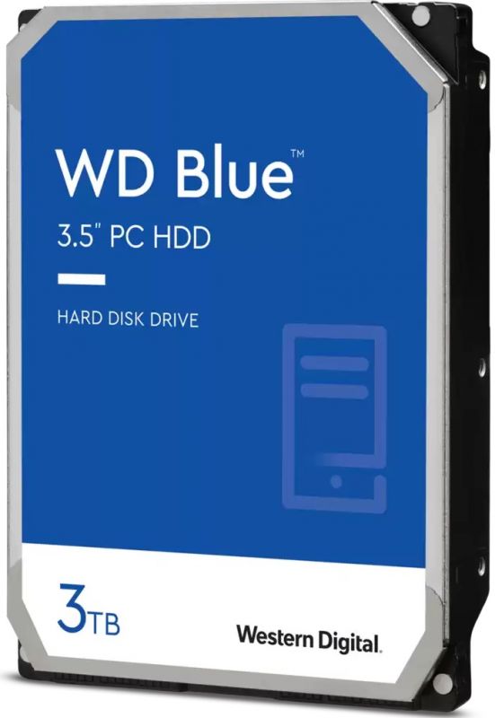 Жорсткий диск WD 3TB 3.5" 5400 256MB SATA Blue