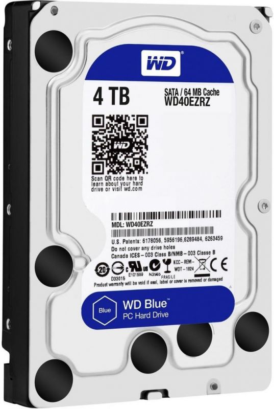 Жорсткий диск WD 4TB 3.5" 5400 256MB SATA Blue