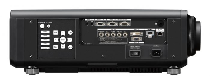 інсталяційний проектор Panasonic PT-RW730BE (DLP, WXGA, 7200 ANSI lm, LASER), чорний