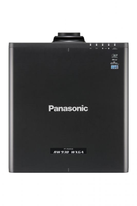 інсталяційний проектор Panasonic PT-RW930LBE (DLP, WXGA, 10000 ANSI lm, LASER), чорний, без оптики