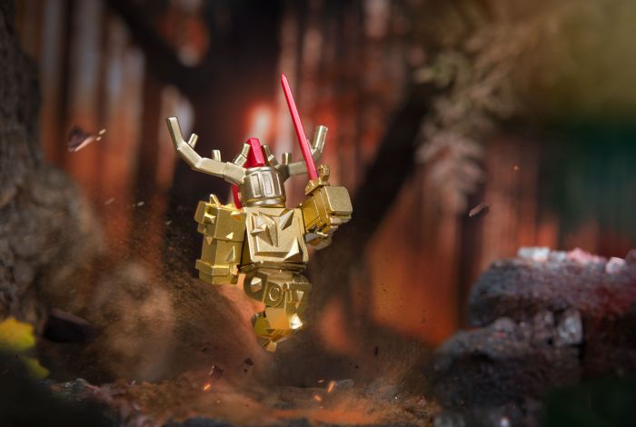 Ігрова колекційна фігурка Jazwares Roblox Core Figures Fantastic Frontier: Gold Corrupted Knight W6