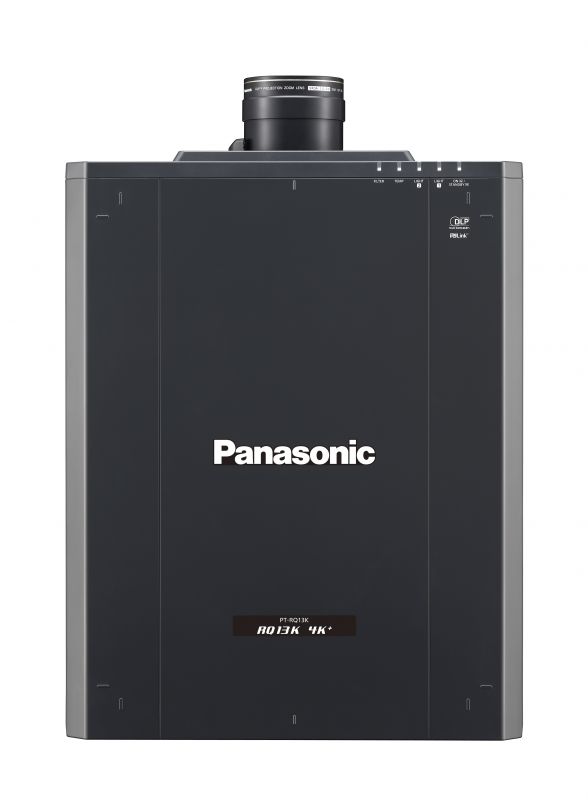 інсталяційний проектор Panasonic PT-RQ13KE (3DLP, 4K+, 10000 ANSI lm, LASER) без оптики