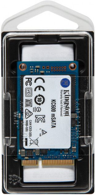 Накопичувач SSD Kingston mSATA 256GB SATA SKC600