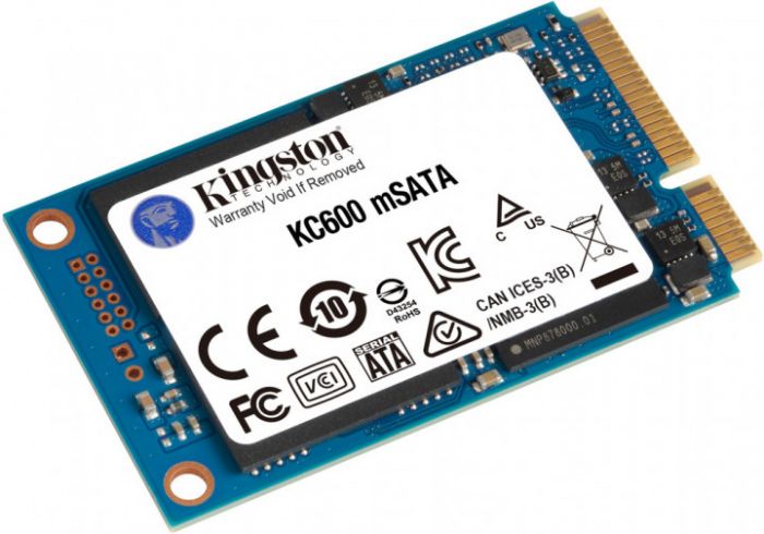 Накопичувач SSD Kingston mSATA 256GB SATA SKC600