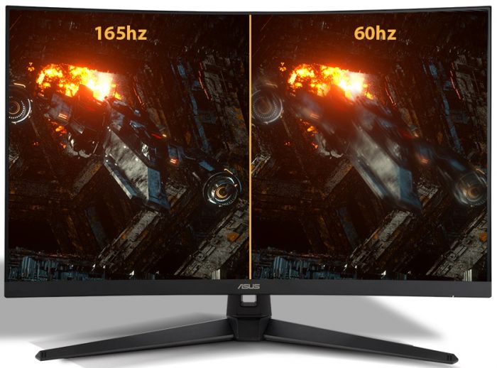 Монітор LCD 31.5" Asus TUF Gaming VG32VQ1BR 2xHDMI, DP, MM, VA, 2560x1440, CURVED, 165Hz, 1ms, 90%DCI-P3, FreeSync, HDR10