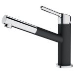 Змішувач Franke Orbit Pull Out/115.0623.057/з витяжним виливом/ одноричажний/ хром-онікс