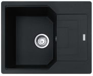Кухонні мийки Franke Urban UBG 611-62 /114.0574.952/фраграніт/з крилом/ 620х500 х220/онікс