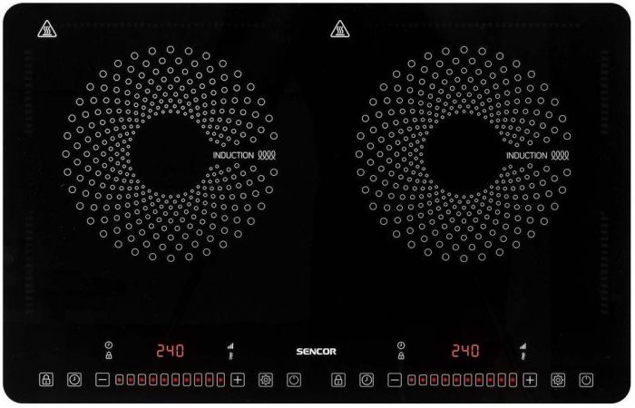Індукційна ультратонка електроплитка Sencor SCP4501BK