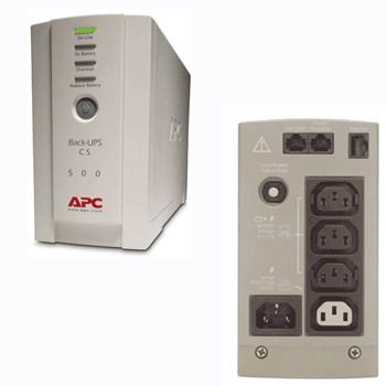 Джерело безперебійного живлення APC Back-UPS CS 500VA