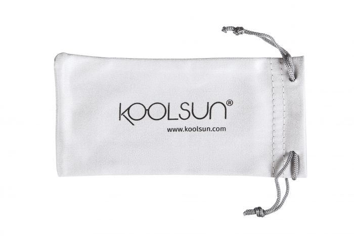 Дитячі сонцезахисні окуляри Koolsun KS-FLWA003 біло-бірюзові серії Flex (Розмір: 3+)