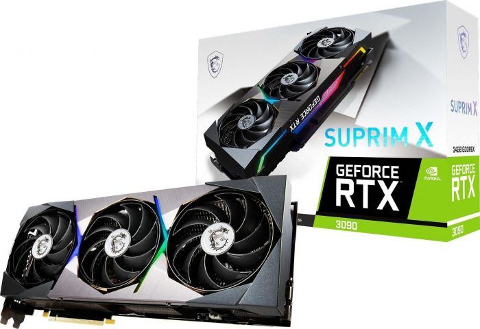 Вiдеокарта MSI GeForce RTX3090 24GB GDDR6X SUPRIM X