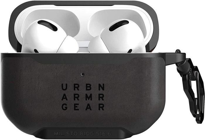 Чохол UAG для Apple Airpods Pro Metropolis, LTHR ARMR BLACK