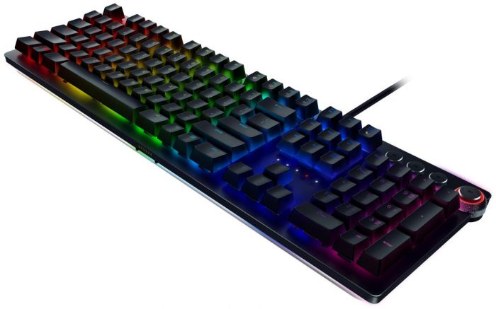Клавіатура ігрова Razer Huntsman Elite Linear Optical Switch USB US RGB, Black