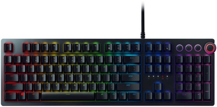 Клавіатура ігрова Razer Huntsman Elite Linear Optical Switch USB US RGB, Black