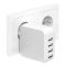 Мережевий ЗП Playa by Belkin Home Charger 40W 4-PORT USB 2.4A, white