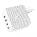 Мережевий ЗП Playa by Belkin Home Charger 40W 4-PORT USB 2.4A, white