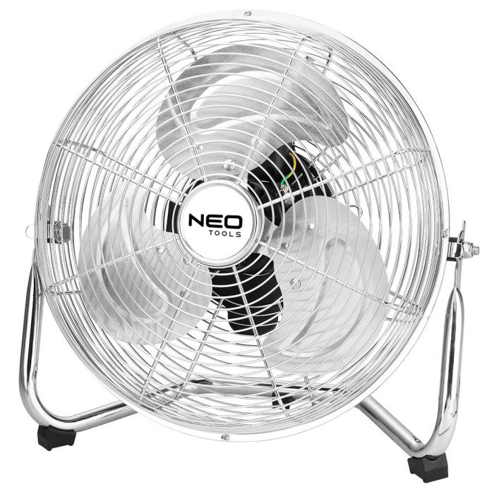 Вентилятор підлоговий NEO, професійний, 50 Вт, діаметр 30 см, 3 швидкості, двигун мідь 100%