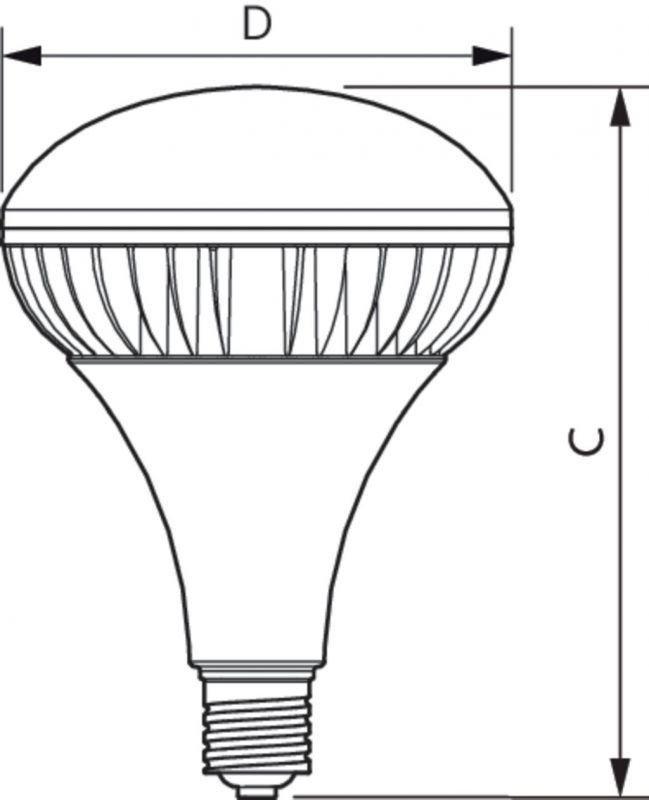 Лампа світлодіона Philips TForce HB 100-85W E40 865 120D GM