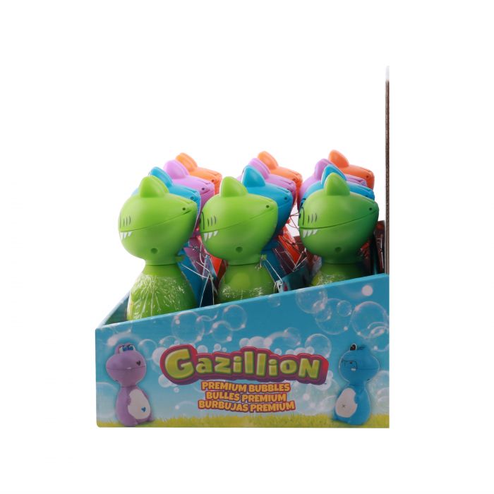 Мильні бульбашки Gazillion Діно, р-н 59мл, зелений GZ36573