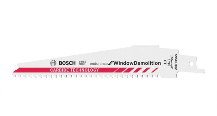 Полотно пильне шабельне Bosch S 956 DHM для демонтажу вікон