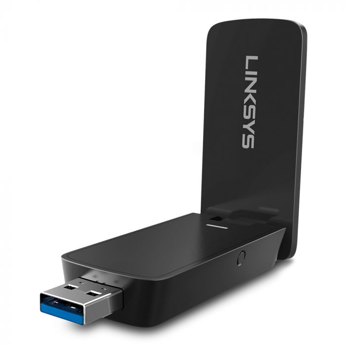 WiFi-адаптер LINKSYS WUSB6400M AC1200, USB 3.0, зовнішн. ант.