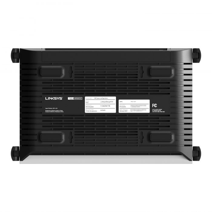 Маршрутизатор LINKSYS MR9600 WiFi 6 AX6000, MESH, 4xGE LAN, 1xGE WAN, 2xUSB 3.0, BT, 4х зовнішн. ант.