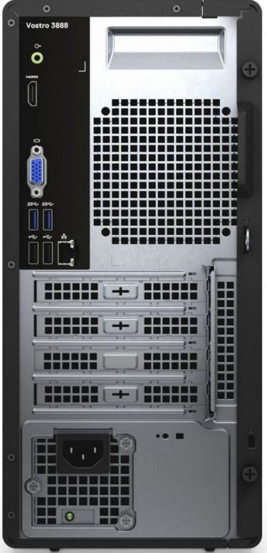 Персональний комп'ютер Dell Vostro 3888 MT/Intel i5-10400/8/1000/ODD/int/WiFi/kbm/Lin