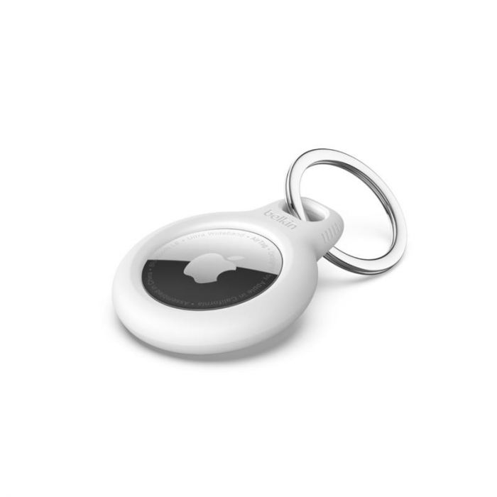 Тримач Belkin Secure Holder with Key Ring AirTag, білий