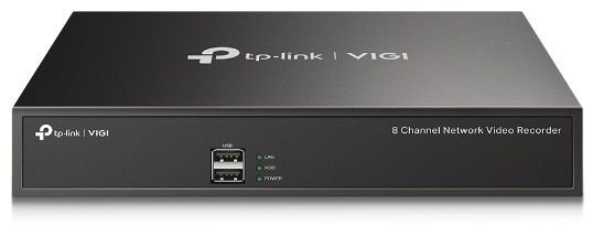 IP-Відеорегістратор TP-LINK VIGI NVR1008 8 каналів, 2xUSB, H264+, 1xHDD, до 10 ТБ