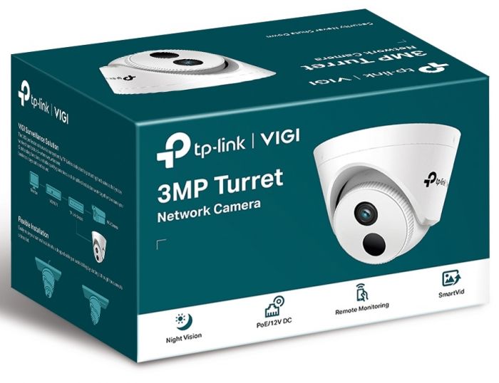 IP-Камера TP-LINK VIGI C400HP-4 PoE 3Мп 4мм H265+ WDR Onvif внутрішня