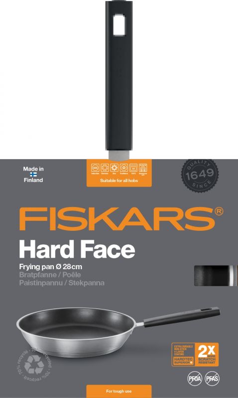 Сковорода Fiskars Hard Face Steel 28 см