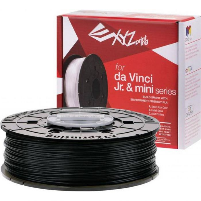 Катушка з ниткою 1.75мм/0.6кг PLA Carbon (NFC) XYZprinting Filament для da Vinci (Mini, Super, Color, AiO)