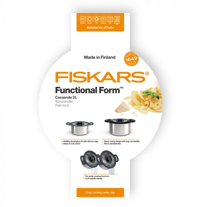 Каструля Fiskars Form 3 л