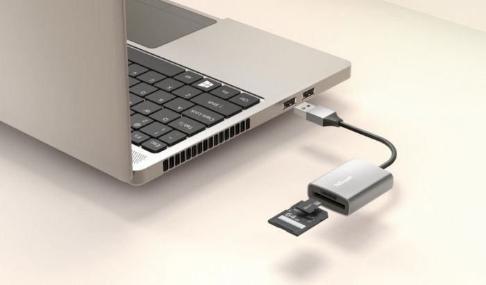 Кардридер Trust DALYX FAST USB 3.2 ALUMINIUM