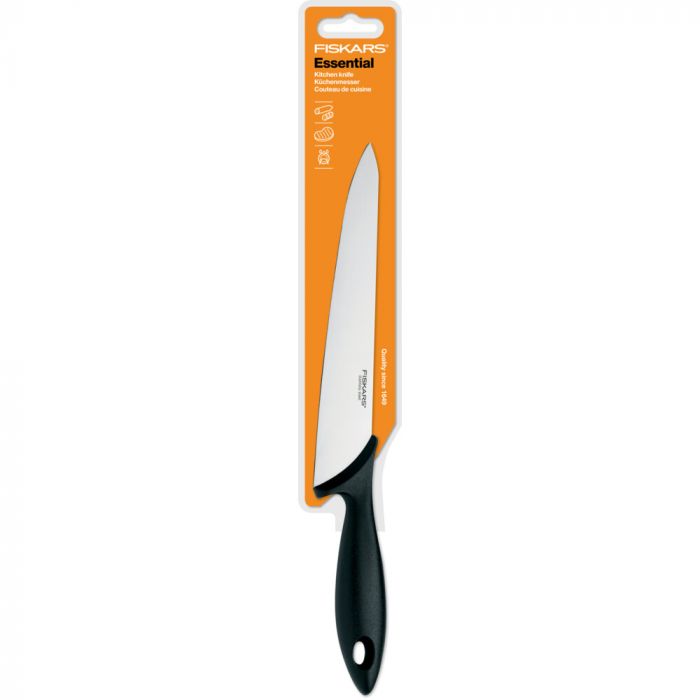 Ніж кухонний Fiskars Essential, 21 см