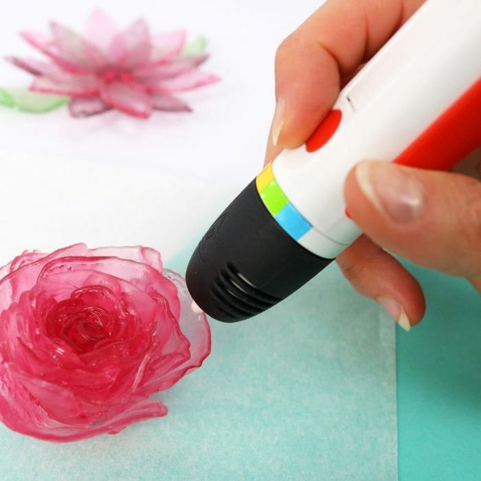 Набір картриджів для 3D ручки Polaroid Candy pen, полуниця, рожевий (40 шт)