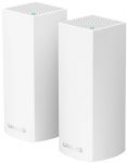 WiFi-система LINKSYS VELOP WHW0302 AC2200, MESH, 2xGE WAN/LAN, BT 4.0, біл. кол. (2шт.)